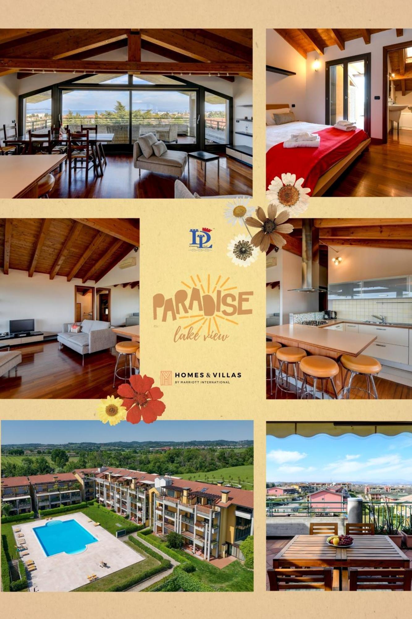 Desenzanoloft Official Partner Marriott Homes & Villas - Paradise Lake View In A 5 Pools Exclusive Residence Desenzano del Garda Luaran gambar